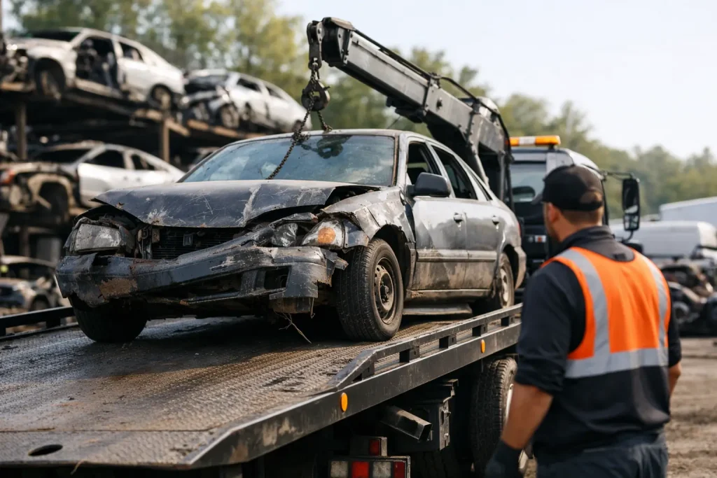 How to Tow Away a Junk Car Fast