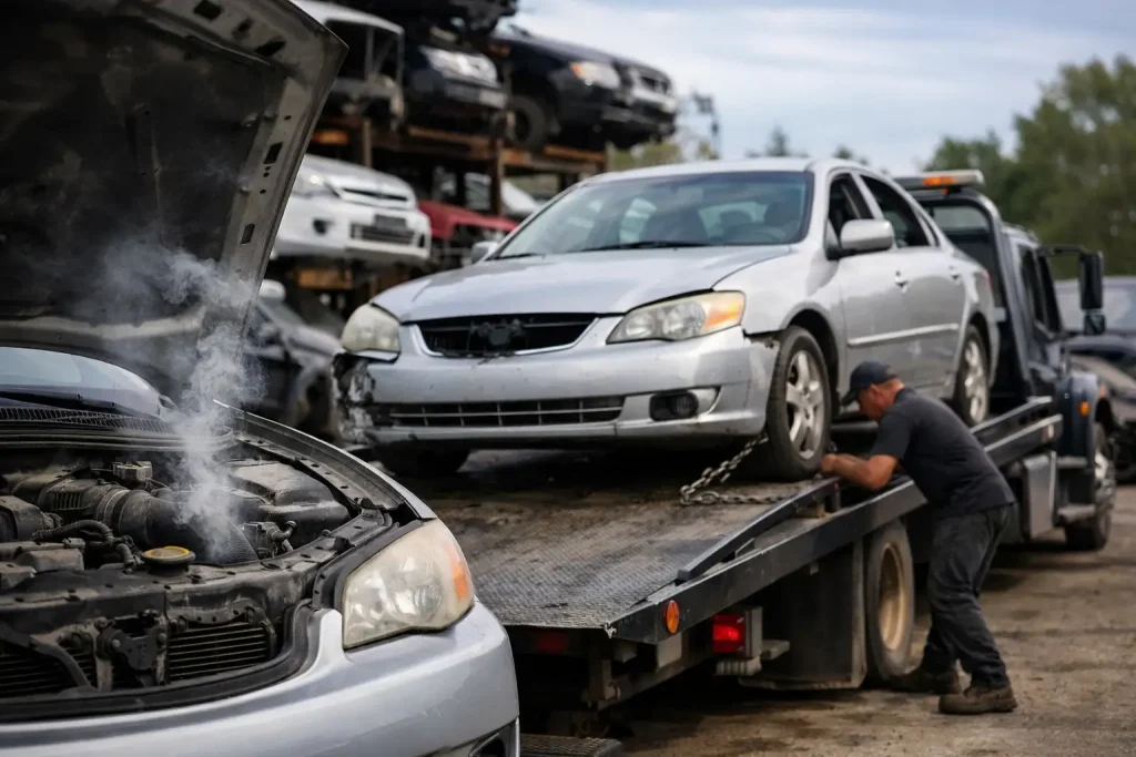 Car Removal for Blown Head Gasket