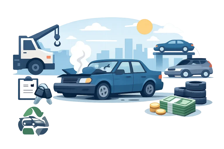 How to Dispose of a Non Running Car