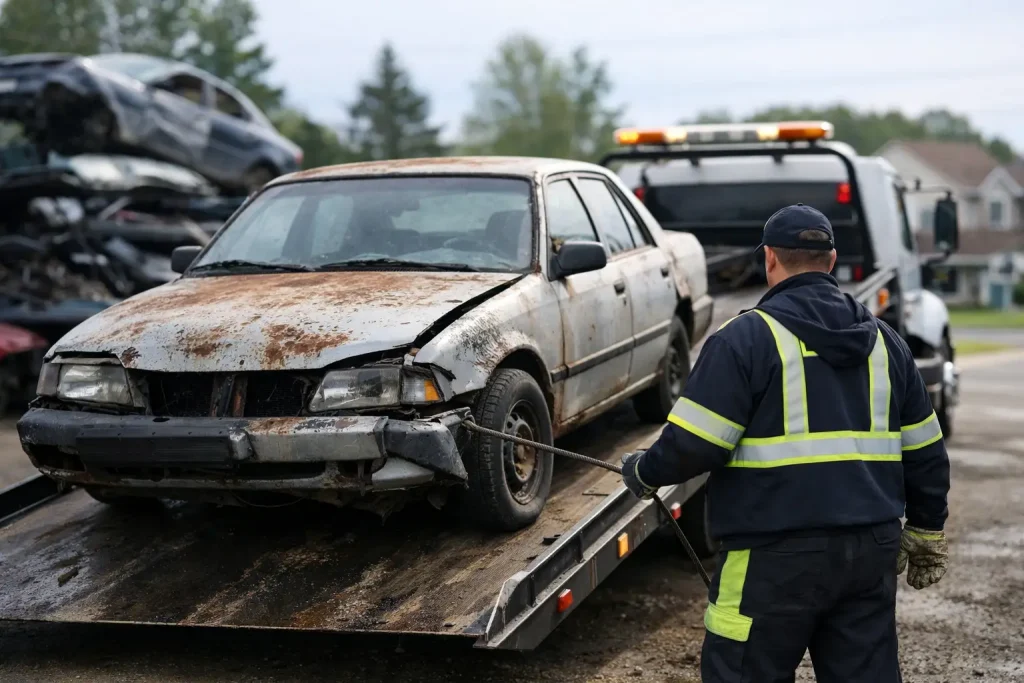 Junk Car Bylaw Violation Removal Fast