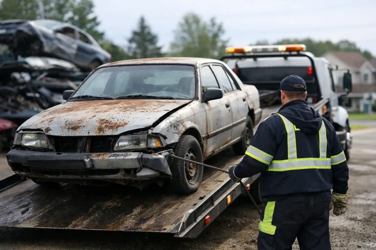 Junk Car Bylaw Violation Removal Fast