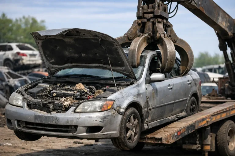 Junk Car Removal for Rodent Damage