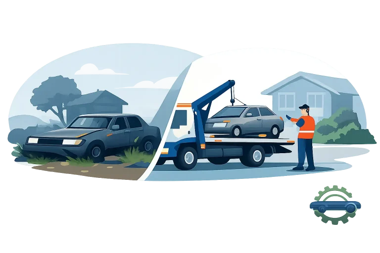 How to Remove Abandoned Car From Property