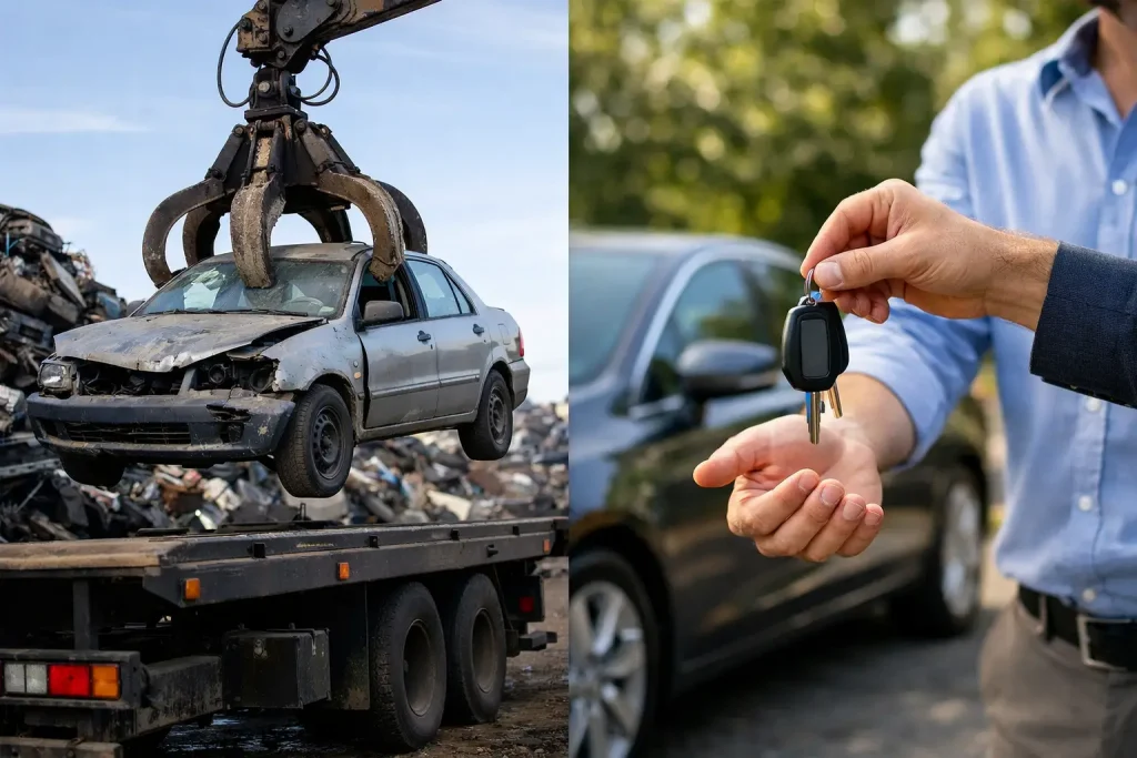 Scrap Car Removal Versus Private Sale