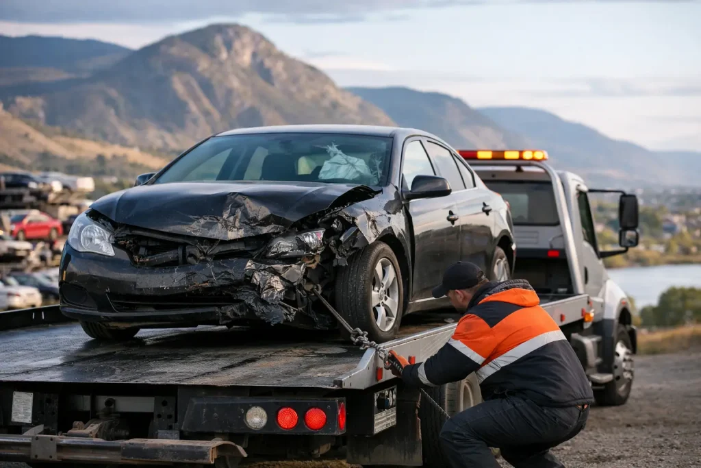 Damaged Vehicle Towing Kamloops Made Simple