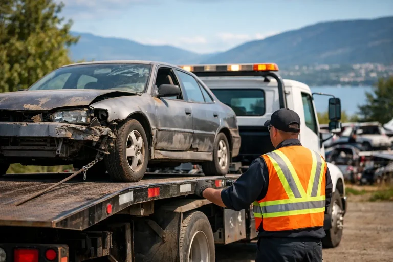 Junk Vehicle Pickup Kelowna Made Simple