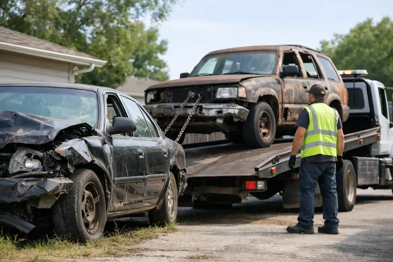 How to Remove a Broken Vehicle From Your Property