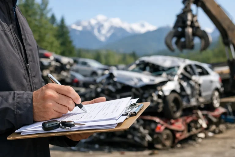 Guide to Scrap Car Paperwork in British Columbia