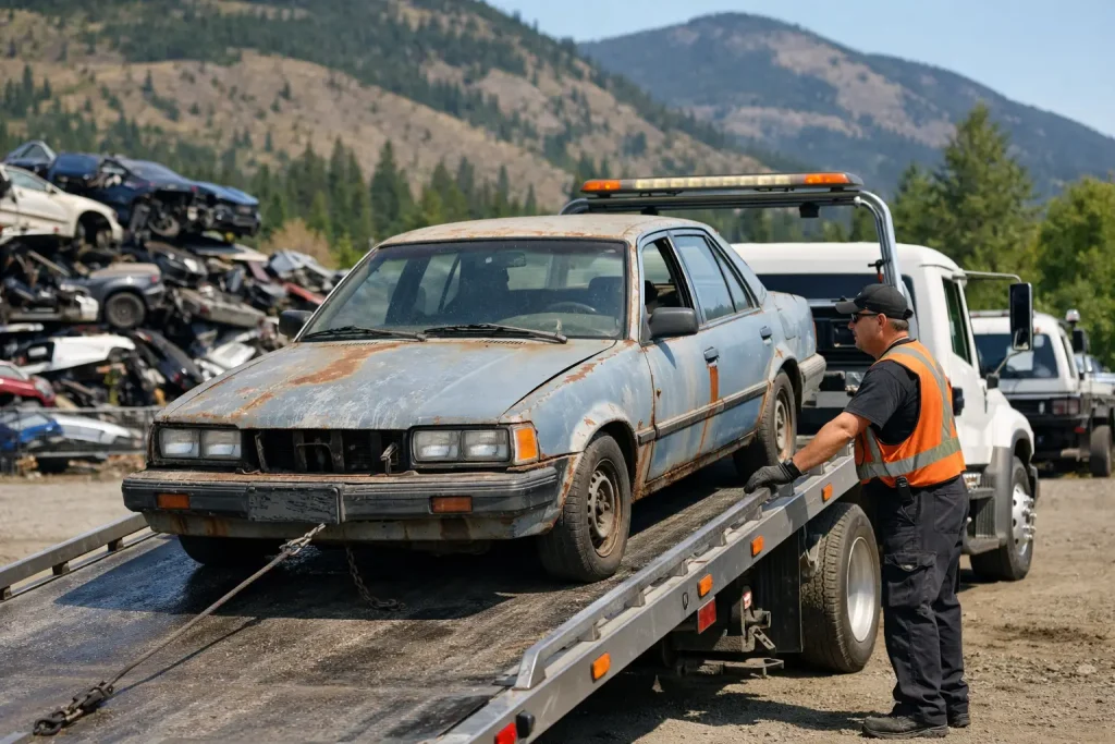 Old Car Removal Kamloops Without the Hassle