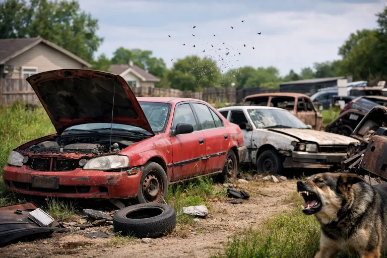 Top Risks of Keeping Junk Cars on Your Property
