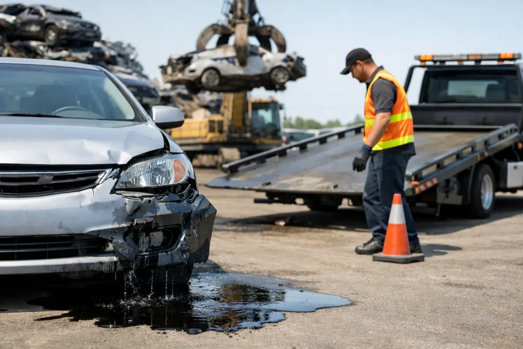 How to Dispose of a Leaking Car Fast and Safely