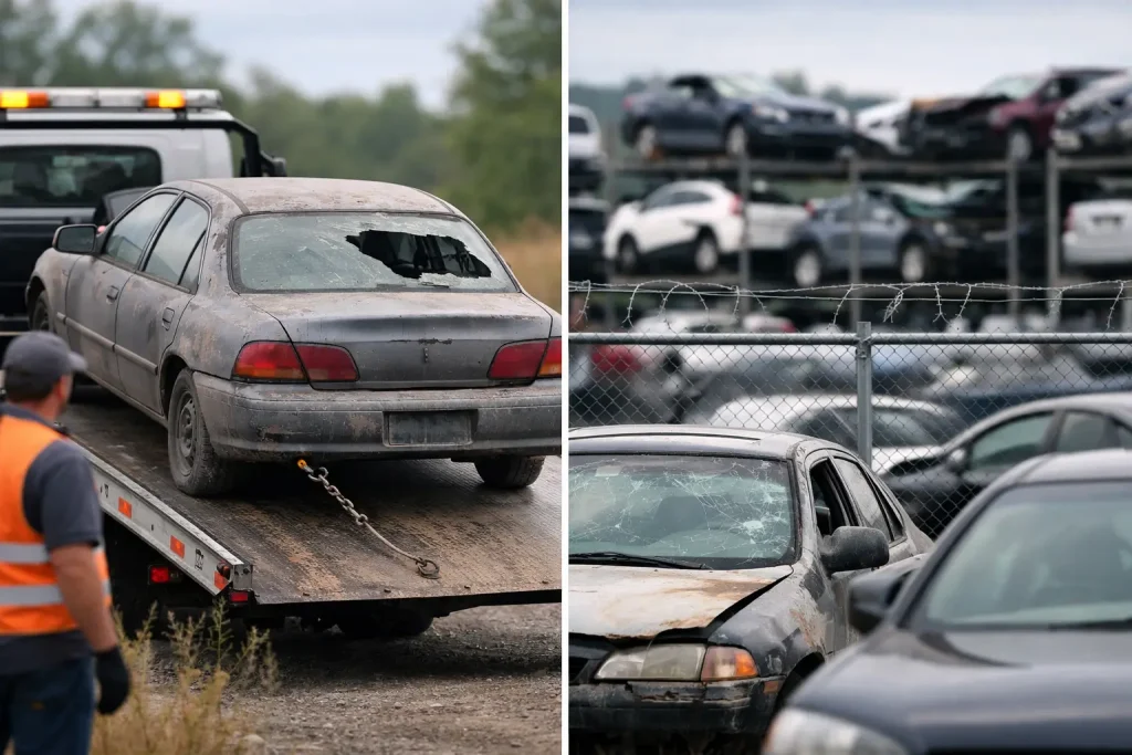Abandoned Car Towing Versus Impound Explained