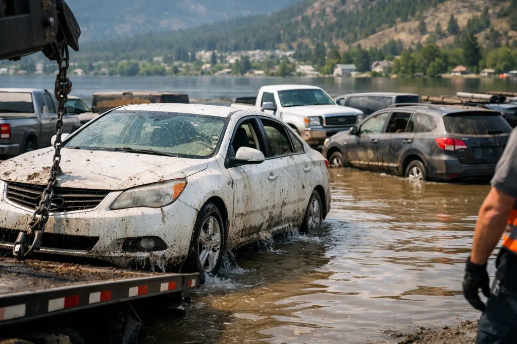 Kelowna Flood Removal for Damaged Vehicles
